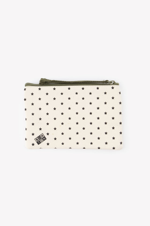 Trousse - Pochette Bonton kaki - Image principale