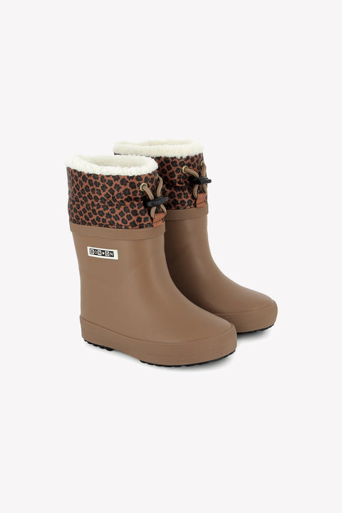 Bottes - Ploc Marron imitation fourrure - Image principale